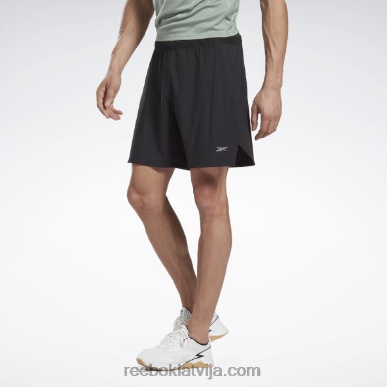 30 stiprības šorti vīriešiem 0T4641153 Reebok melns