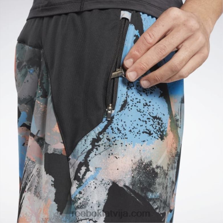 30 stiprības šorti vīriešiem 0T4641270 Reebok melns/vektorzils