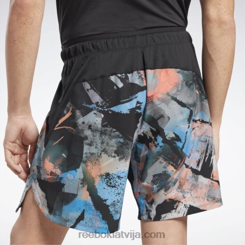 30 stiprības šorti vīriešiem 0T4641270 Reebok melns/vektorzils