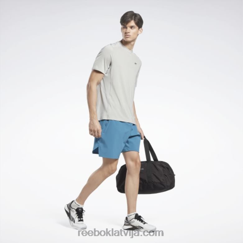 30 stiprības šorti vīriešiem 0T4641314 Reebok tēraudzils s23-r