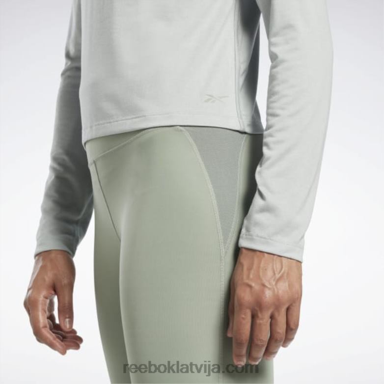 Activchill+dreamblend t-krekls ar garām piedurknēm sievietes 0T464655 Reebok jūras aerosols