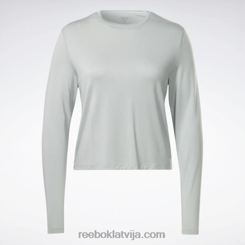 Activchill+dreamblend t-krekls ar garām piedurknēm sievietes 0T464655 Reebok jūras aerosols