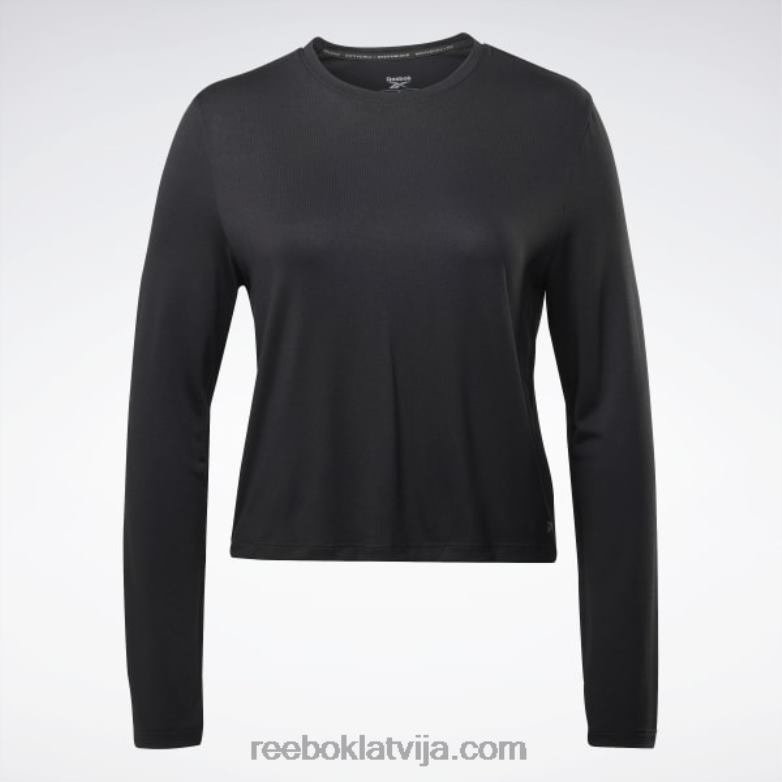 Activchill+dreamblend t-krekls ar garām piedurknēm sievietes 0T464660 Reebok melns