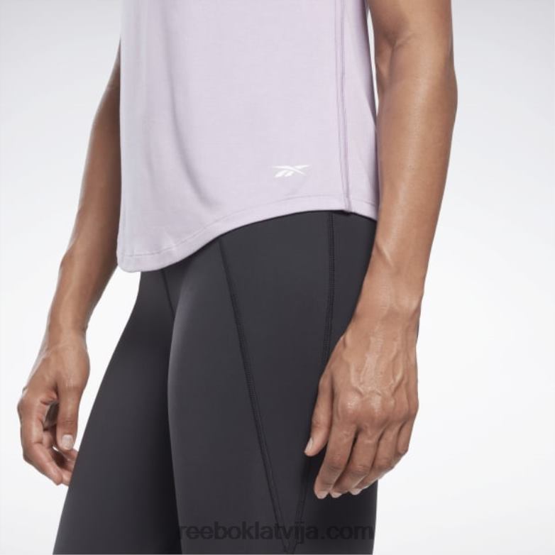 Activchill+dreamblend tvertnes tops sievietes 0T464626 Reebok violeta oāze