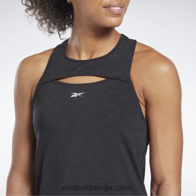 Activchill athletic tank tops sievietes 0T464549 Reebok melns