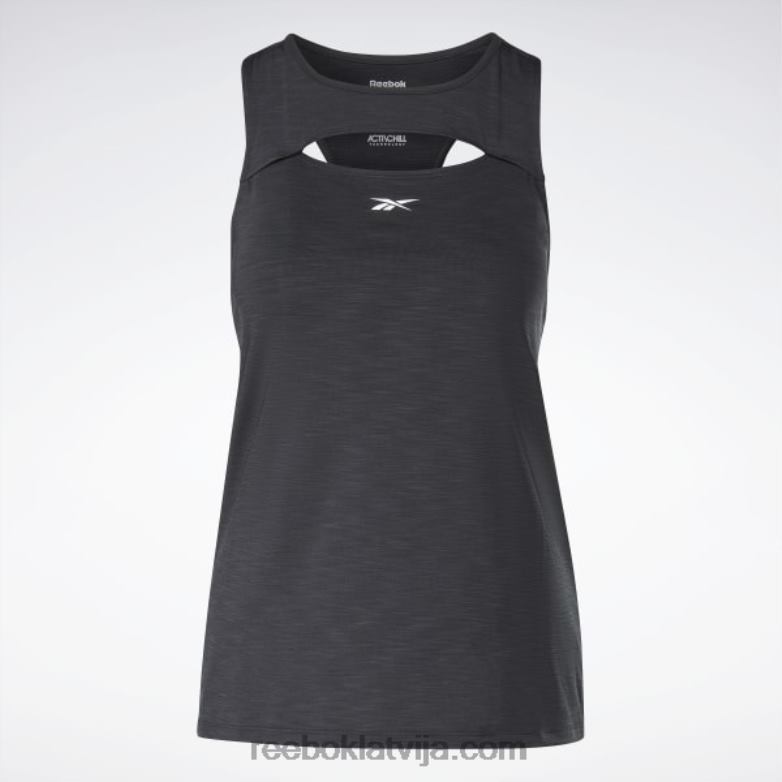 Activchill athletic tank tops sievietes 0T464549 Reebok melns