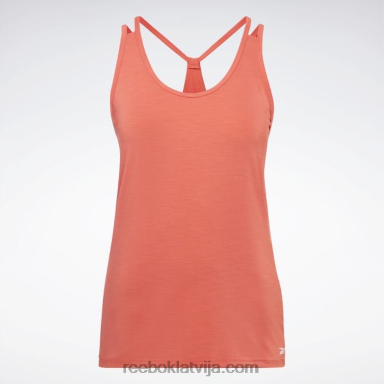 Activchill athletic tank tops sievietes 0T464762 Reebok daļēji oranžs uzliesmojums