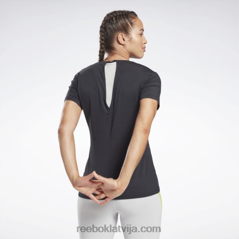 Activchill atlētisks t-krekls sievietes 0T464878 Reebok melns