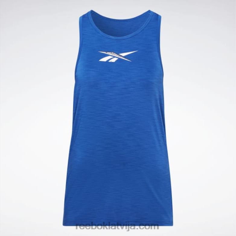 Activchill grafiskais tops sievietes 0T464671 Reebok vektors zils