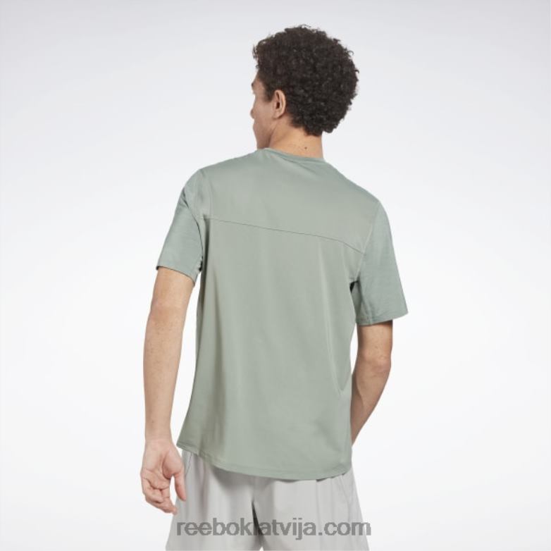 Activchill sportista t-krekls vīriešiem 0T4641208 Reebok harmonija zaļa