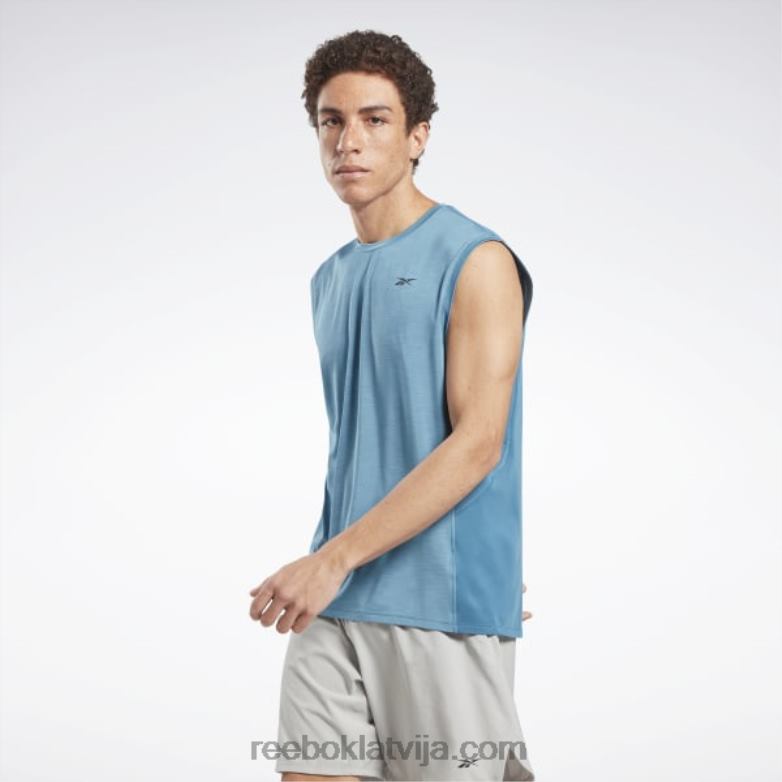 Activchill t-krekls bez piedurknēm vīriešiem 0T4641325 Reebok tēraudzils s23-r
