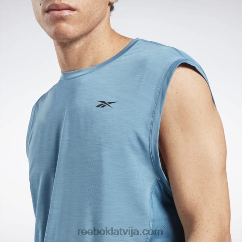 Activchill t-krekls bez piedurknēm vīriešiem 0T4641325 Reebok tēraudzils s23-r