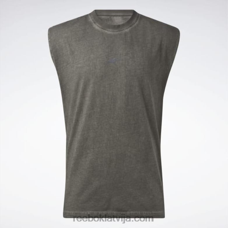 Basketbola laukuma tops ar divkrāsu vīriešiem 0T4641326 Reebok melns