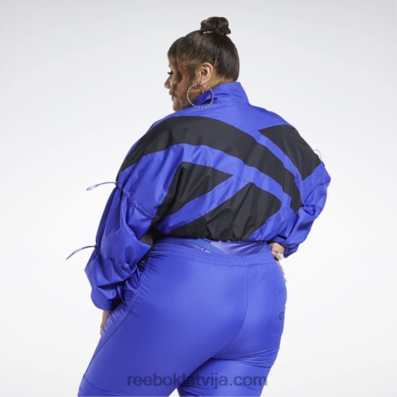 Cardi b auduma crop jaka (plus izmērs) sievietes 0T464708 Reebok ultima violeta