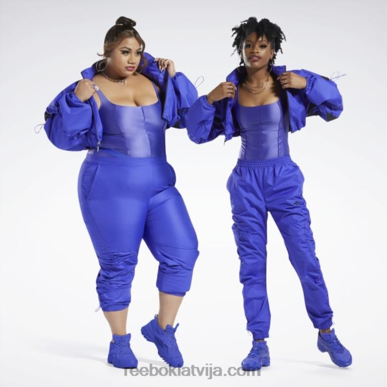 Cardi b auduma crop jaka (plus izmērs) sievietes 0T464708 Reebok ultima violeta