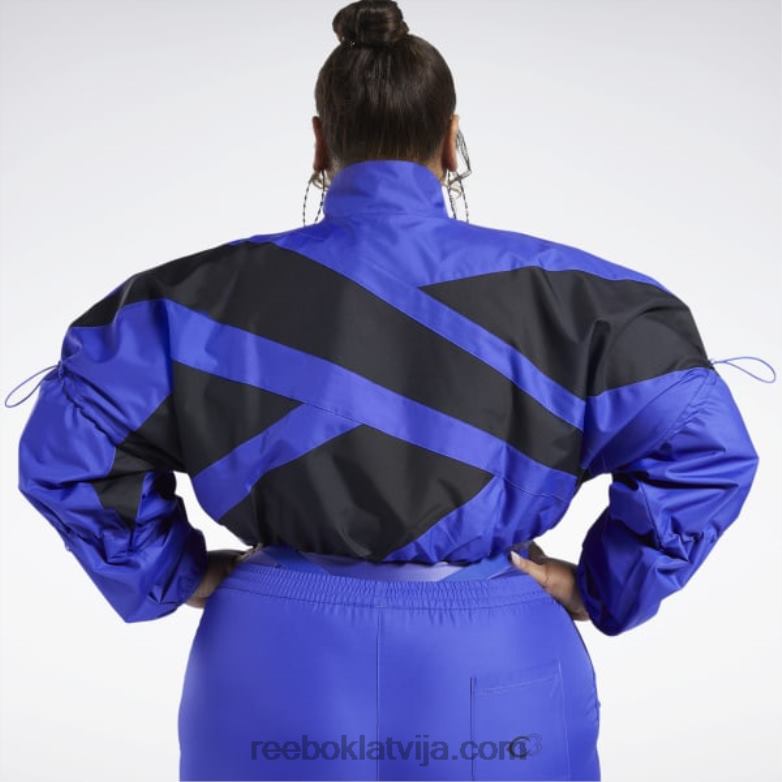 Cardi b auduma crop jaka (plus izmērs) sievietes 0T464708 Reebok ultima violeta