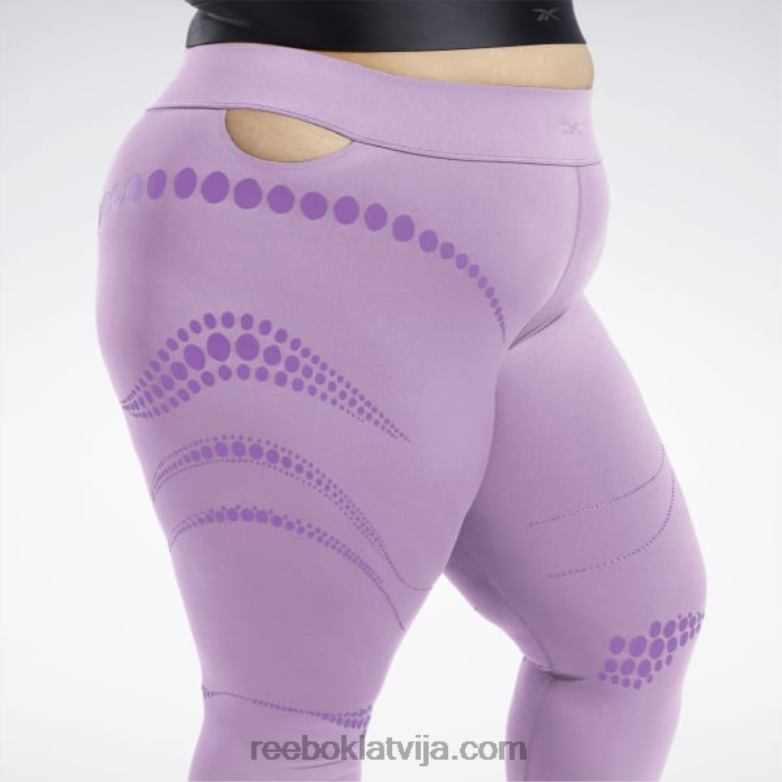 Cardi b zeķubikses (plus izmērs) sievietes 0T464366 Reebok neizpratnē violets
