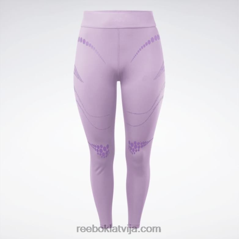 Cardi b zeķubikses (plus izmērs) sievietes 0T464366 Reebok neizpratnē violets