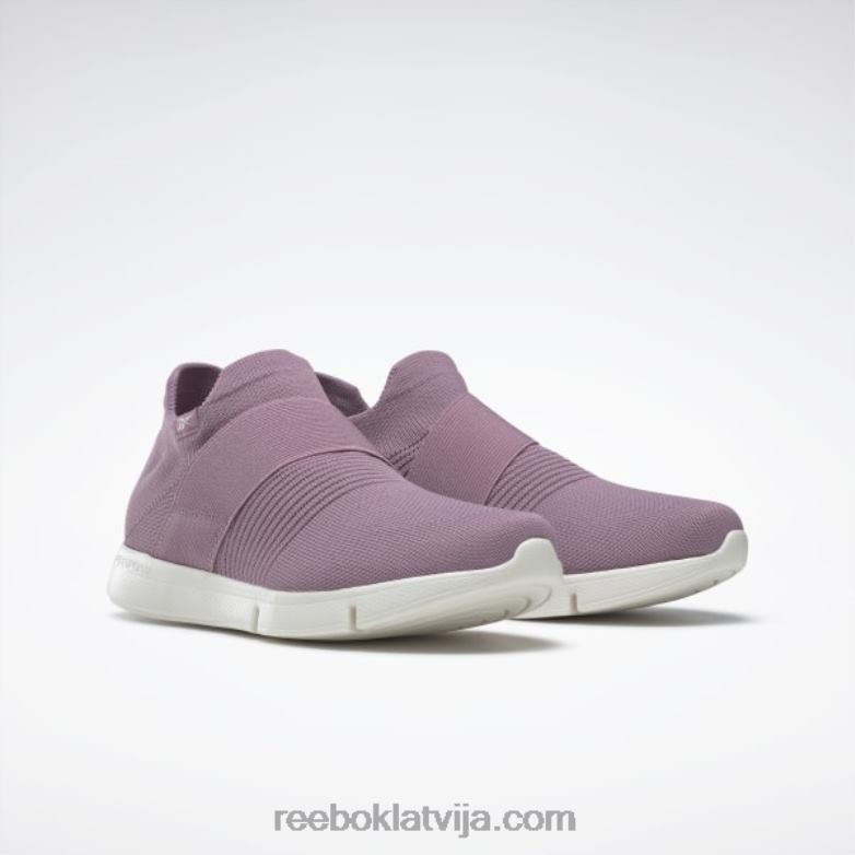 Daystart onlux sieviešu pievelkamās kurpes0T464458 Reebok uzliets ceriņš/krīts