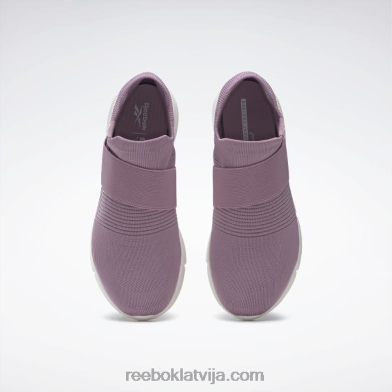 Daystart onlux sieviešu pievelkamās kurpes0T464458 Reebok uzliets ceriņš/krīts