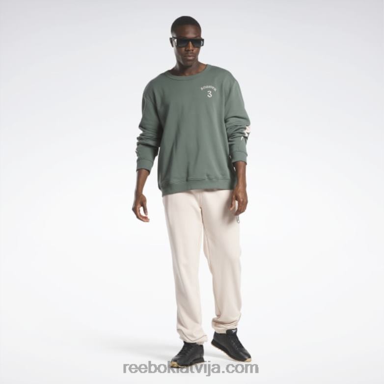 Iny apkalpes sporta krekls0T464494 Reebok krīta zaļa