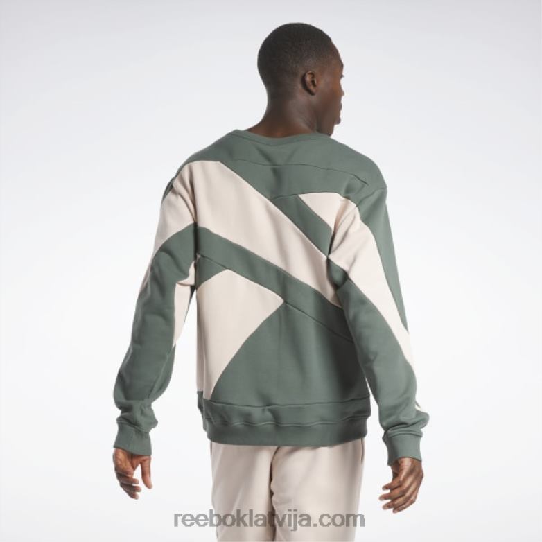 Iny apkalpes sporta krekls0T464494 Reebok krīta zaļa