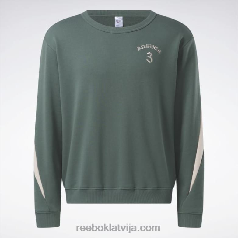 Iny apkalpes sporta krekls0T464494 Reebok krīta zaļa