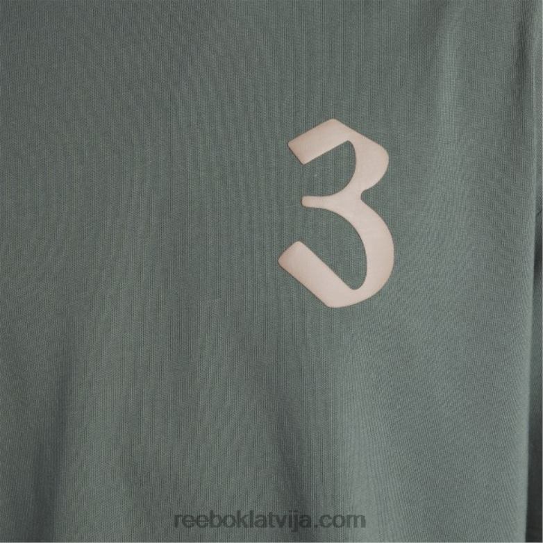 Jauns t-krekls0T464294 Reebok krīta zaļa