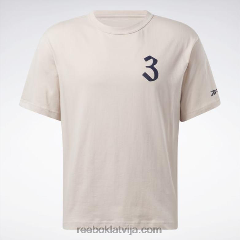 Jauns t-krekls0T464320 Reebok mīksts ekrus