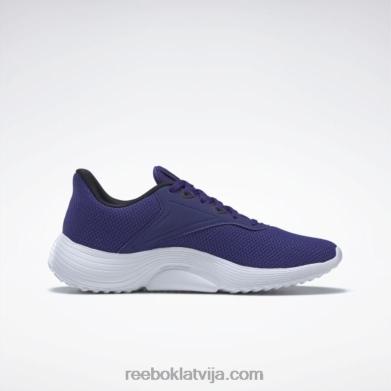 Lite 3 sieviešu skriešanas apavi0T464120 Reebok trekns violets/melns/tīri pelēks 2