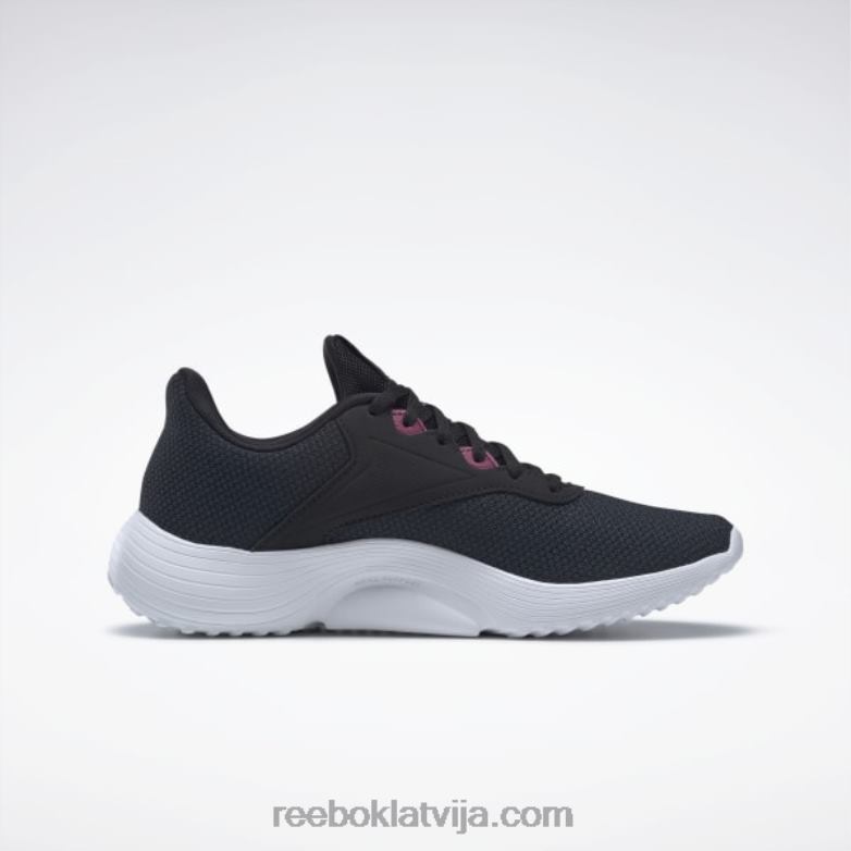 Lite 3 sieviešu skriešanas apavi0T46465 Reebok kodols melns/infused lilac/ftwr white
