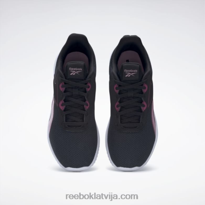 Lite 3 sieviešu skriešanas apavi0T46465 Reebok kodols melns/infused lilac/ftwr white
