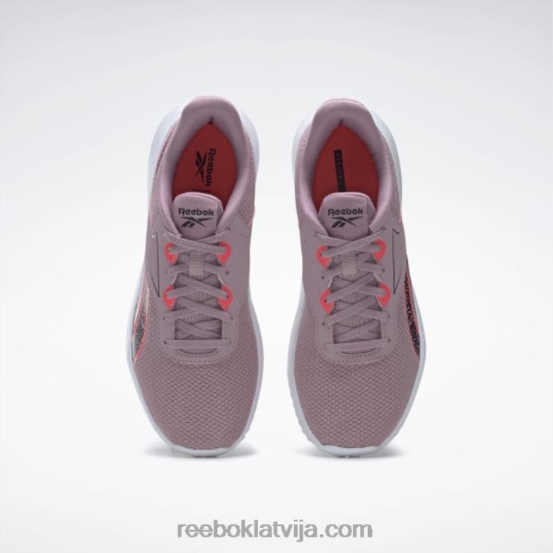 Lite 3 sieviešu skriešanas apavi0T46480 Reebok uzliets ceriņi/oranžs uzliesmojums/ftwr balts