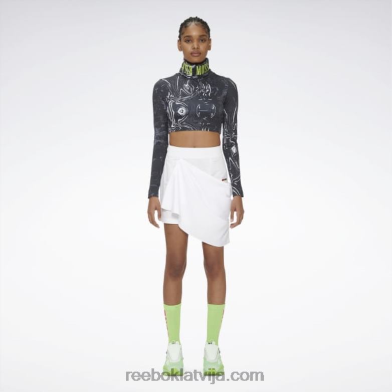 Pjēra sūnām drapēti svārki sievietes 0T464916 Reebok balts