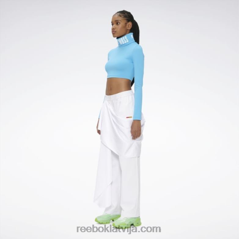 Pyer Moss bruņurupuču tops sievietes 0T464847 Reebok vienmēr zils