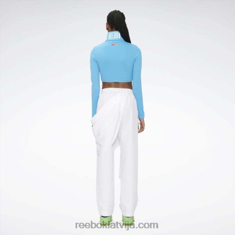 Pyer Moss bruņurupuču tops sievietes 0T464847 Reebok vienmēr zils