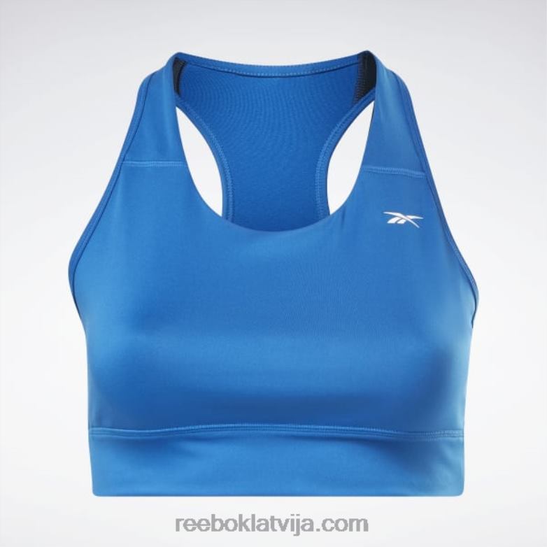 Running Essentials augstas ietekmes krūšturis (plus izmēra) sievietes 0T464844 Reebok vektors zils