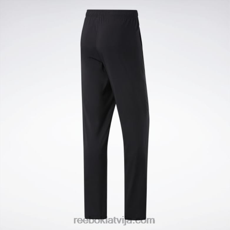 apmācībai nepieciešamās austas bikses bez odere vīriešiem 0T4641065 Reebok melns