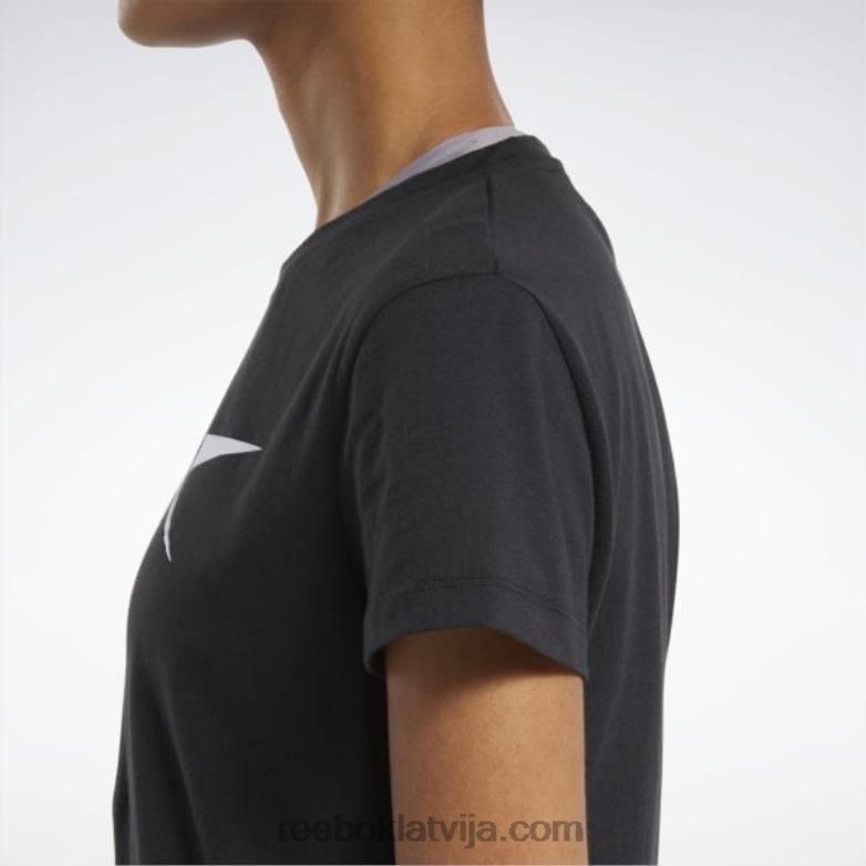 apmācības pamatlietas vektorgrafikas tīte sievietes 0T464761 Reebok melns