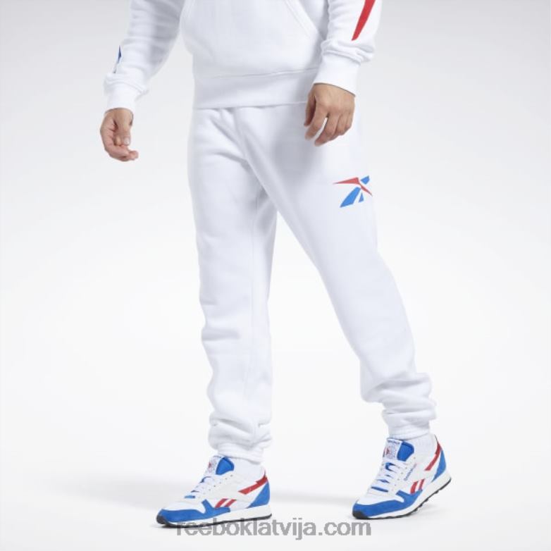 basketbola dna vektora flīsa skrējēji vīriešiem 0T4641134 Reebok balts