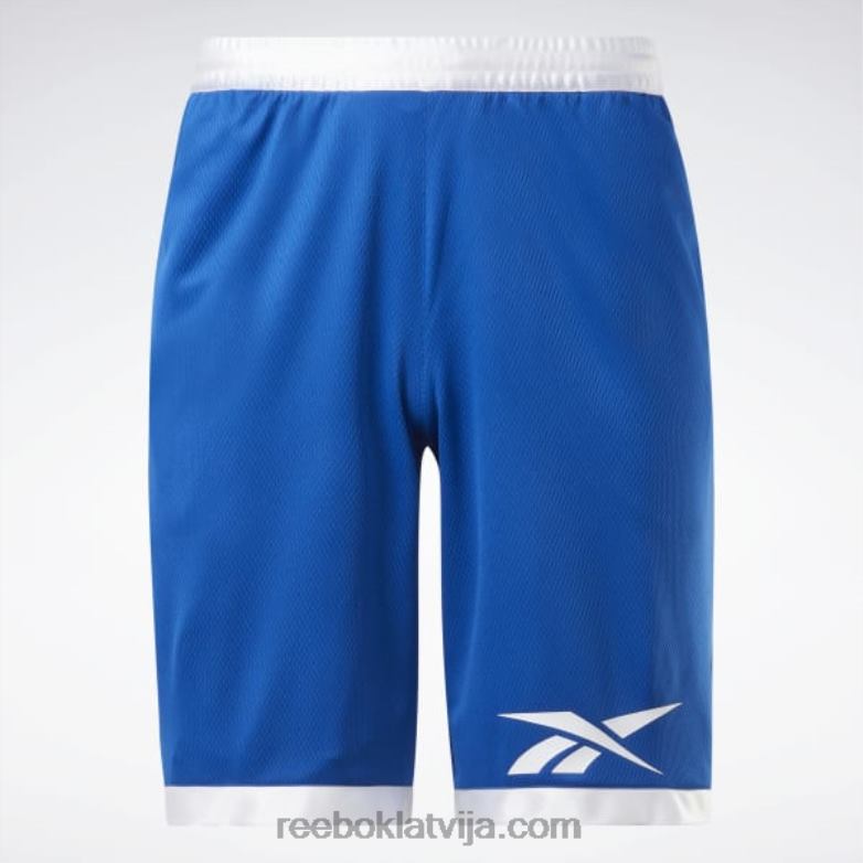 basketbola tīkla šorti vīriešiem 0T4641319 Reebok vektors zils
