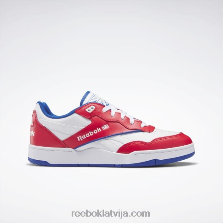 bb 4000 ii basketbola apavi0T464252 Reebok ftwr balts/vektorsarkans/vektorzils