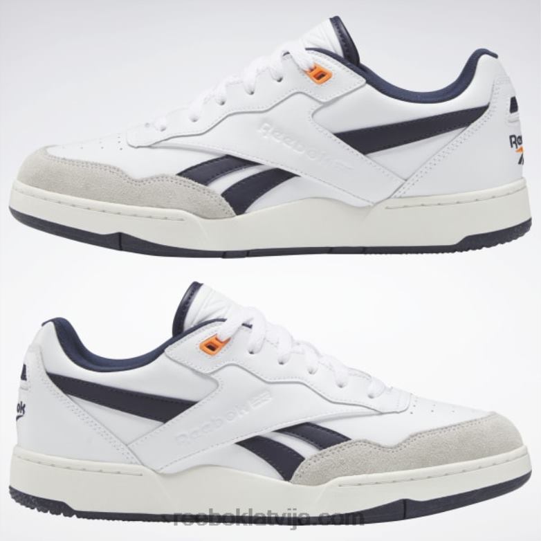 bb 4000 ii basketbola apavi0T464707 Reebok ftwr balts/vector navy/krīts