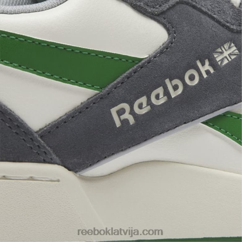 bb 4000 ii basketbola apavi0T46485 Reebok klasisks balts/tīri pelēks 7/glen zaļš