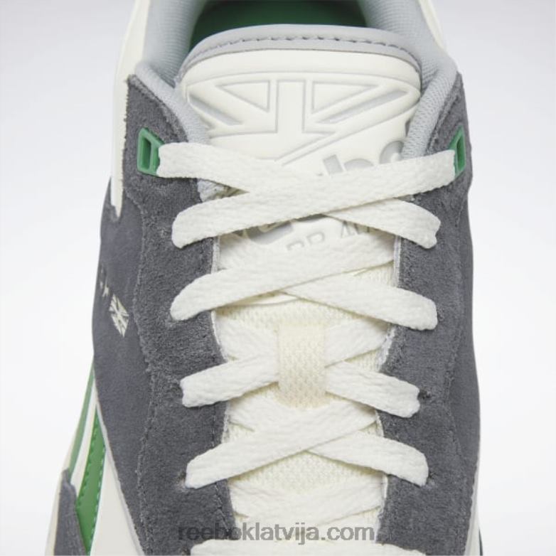 bb 4000 ii basketbola apavi0T46485 Reebok klasisks balts/tīri pelēks 7/glen zaļš