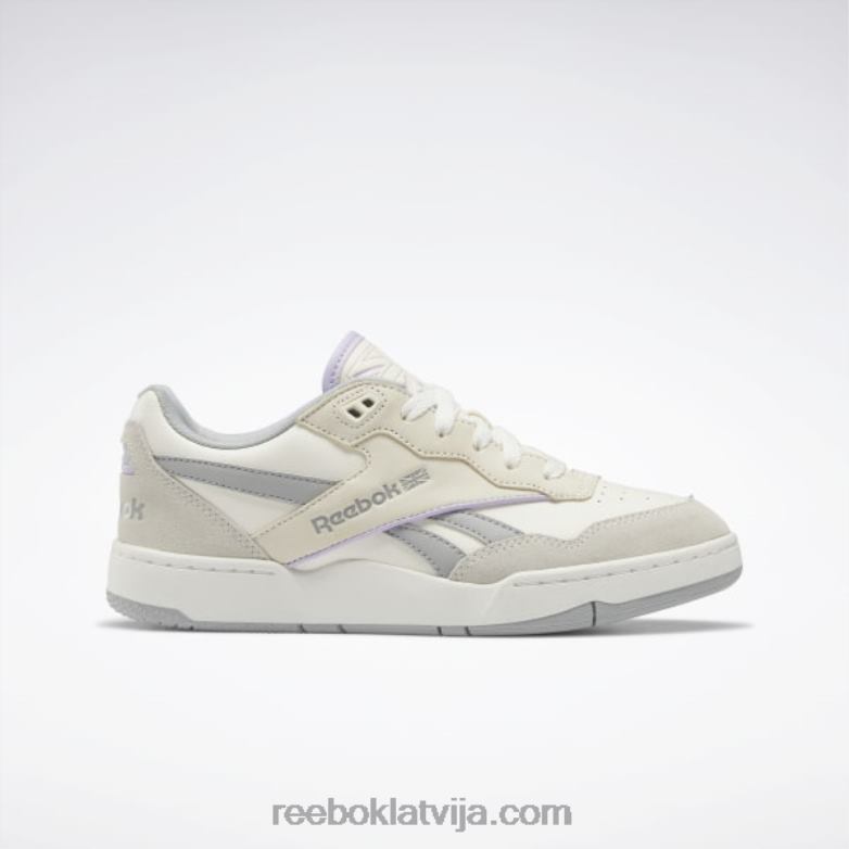 bb 4000 ii sieviešu apavi0T464926 Reebok klasiska balta/tīri pelēka 3/violeta oāze