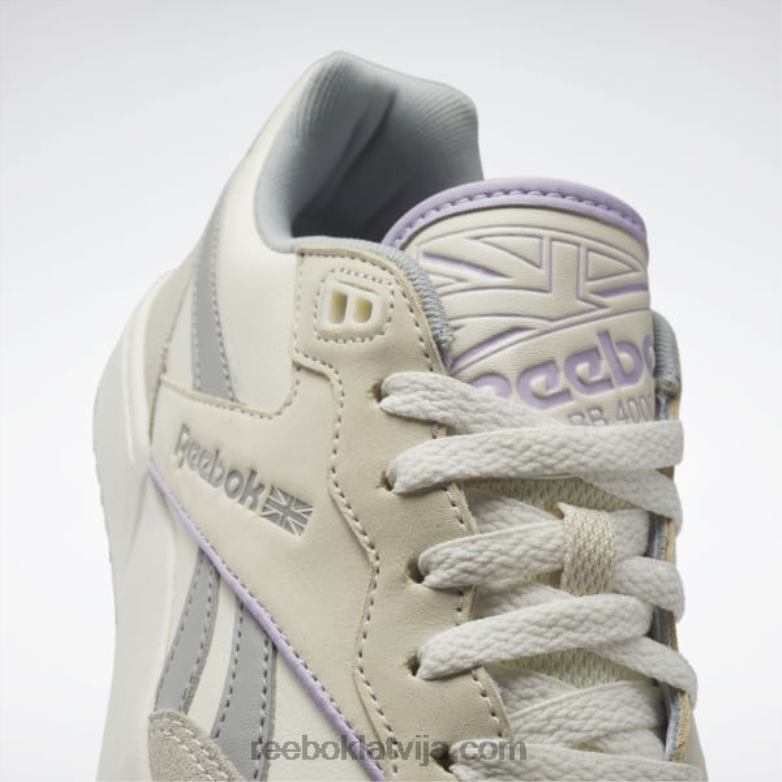bb 4000 ii sieviešu apavi0T464926 Reebok klasiska balta/tīri pelēka 3/violeta oāze