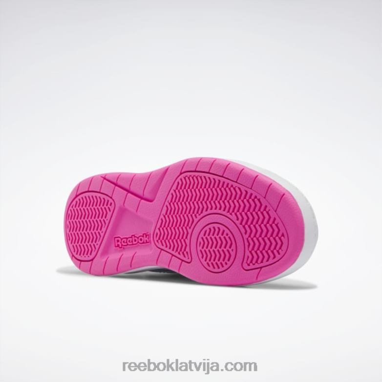 bb4500 tiesas apavi - pirmsskolas bērni 0T4641370 Reebok digitāli zils/atomrozā/skābi dzeltens