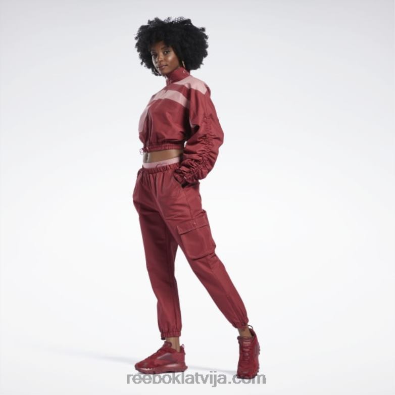 cardi b bikses sievietes 0T464935 Reebok triatlons sarkans