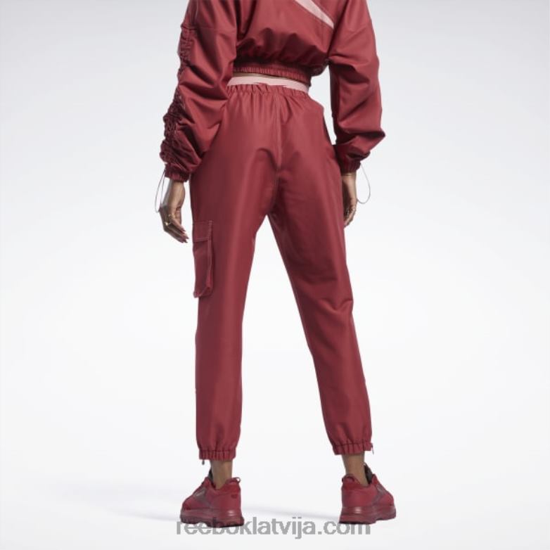 cardi b bikses sievietes 0T464935 Reebok triatlons sarkans